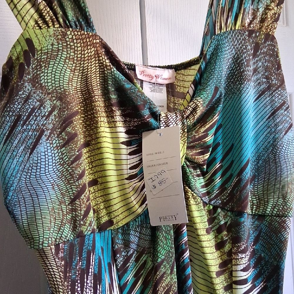 Pretty Women Multicolor Patterned Dress